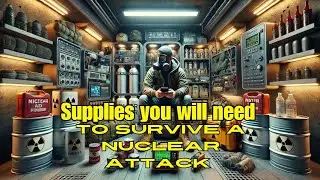 Essential supplies for surviving a nuclear attack