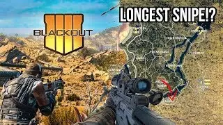 LONGEST SNIPE IN BLACKOUT! - CoD Black Ops 4 Blackout Highlights #2