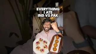What I Ate Watching India Thrash Pak On My Phone! 🏏 🏆