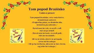 FORTUNA a MIKOVCI,Tam popod Branisko, Slovenské ľudové piesne s textom, Videorohaľ