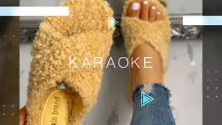 #furry sandals