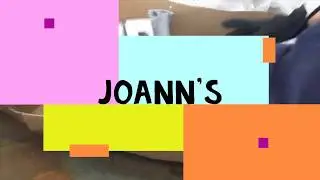 Dumpster Diving at Joann's box of fabric