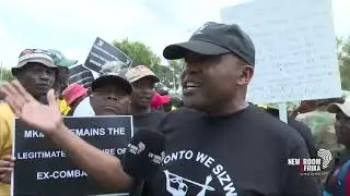 MKMVA protesting outside Nasrec