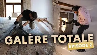 On attaque la destruction pour la première fois | Rénovation Canut