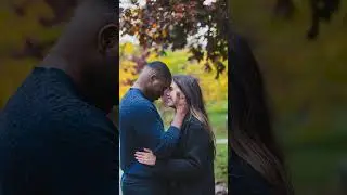 Proposal at Sunset Point Park in Collingwood, Ontario