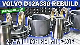VOLVO D12A380 Engine Repair Part 2: Assembly
