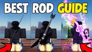 Fisch BEST RODS - Full Rod Progression Guide Fisch! Best Fishing Rod! (Roblox Fish)