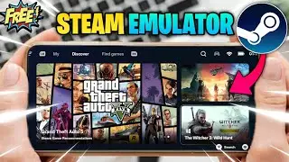 Steam Emulator Android | AAA Games Without Pc on Android | GTA V FILE Download Android Cloud Gaming