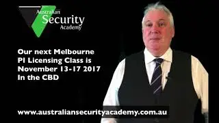 Melbourne Private Investigator  Vacancies November 2017