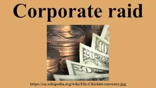 Corporate raid