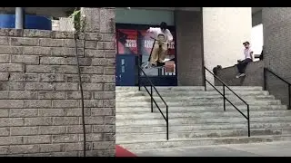 Brian Noyes - Double Barspin to Backside Boardslide