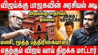 விஜய் தலைக்கு மேல் தொங்கும் கத்தி எது தெரியுமா? | Journalist Mani Interview on jana nayagan cbfc CBI