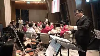 Moon River - Manila Philharmonic Orchestra at Mike & Lee's 40th Wedding Anniversary