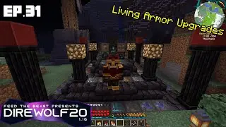 Direwolf20 1.16 [Ep.31] Living Armor Upgrades