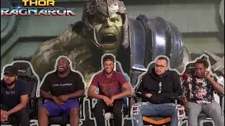 Thor: Ragnarok - Thor vs Hulk - Full Fight Scene REACTION!!