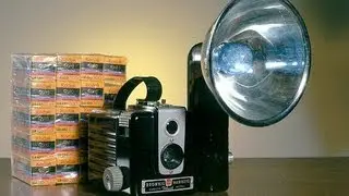 Kodak Brownie Hawkeye Flash! Classic Film Camera!