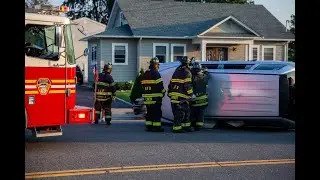 Overturned Auto - Bethpage FD (8/10/20)