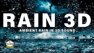 3D Sound Holophonic Heavy Rain Storm To Relax Sleep Melt Away Stress