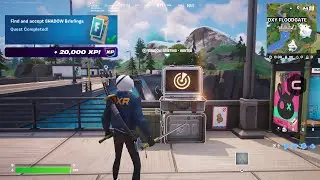 Fortnite - Find And Accept SHADOW Briefings (WEEK 1 Quests Challenges)