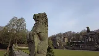 POLLOK House & Park  [4K]  |  1752 Glasgow, SCOTLAND |  A 3 mile walk, house, river, highland cattle