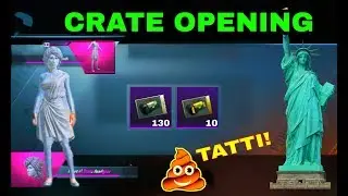 130 CLASSIC 10 PREMIUM CRATE OPENING | #TATTI CRATE OPENING | #PUBGMOBIE #VIRUSFS