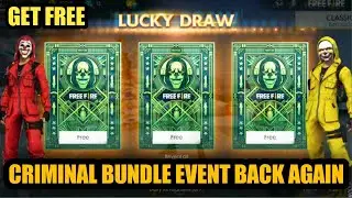 Criminal Bundle Event Return Confirm Date || Old Criminal Bundle Return Date FreeFire DP Gamers