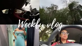 WEEKLY VLOG | BACK TO TRAINING, GOING TO GET MY DESIGN LICENSE, GODMOTHERS MISSION