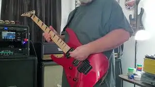 Jackson DK2M MIJ Ruby Red quickie
