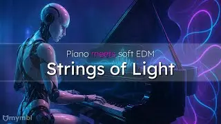 Strings of Light - Piano meets soft EDM | AI Emotional Ambient Music by mymbl-music