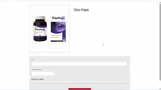 Vizu Kaps - capsules for vision restoration | no price (Uzbekistan)
