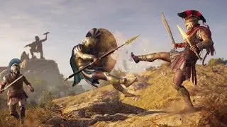 Assassin's Creed Odyssey - Spartan Kick Compilation
