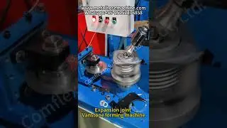Expansion joint Vanstone forming machine
