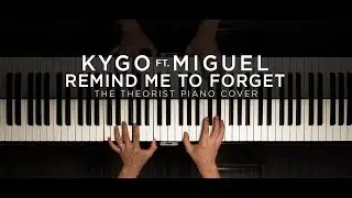 Kygo ft. Miguel - Remind Me to Forget | The Theorist Piano Cover