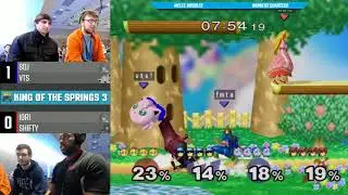 KotS 3 SSBM - SDJ & VTS Vs. Iori & Shifty - Doubles Winners Quarters