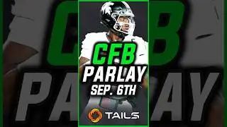 College Football Parlay! | Best CFB Week 2 Bets Saturday September 6th