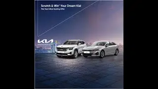 Scratch & Win your dream car with Kia. Be a winner with Kia!