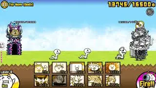 Battle Cats : Li'l Cat Awakens! : Tiny Meows (Deadly) - Cheese with Cat God?( Without Prisoner Cat )