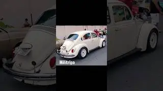 Fusca Militripa flagrado no evento em S&atilde;o Paulo! #fusca #volkswagen #evento #inscreva