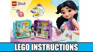 LEGO Instructions: How to Build LEGO Emma's Summer Play Cube - 41414 (LEGO FRIENDS)