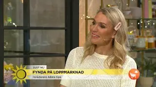 Så handlar du smart på sommarens loppisar - Nyhetsmorgon (TV4)