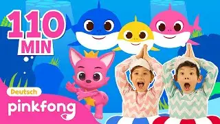 Die 60 besten Kinderlieder 2024 🏆 | Mix | Baby Shark DeutschㅣPinkfong, Baby Hai! Kinderlieder