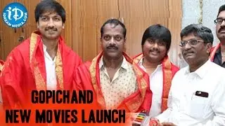 Gopichand and A.S.Ravikumar Chowdary New Movie Launch