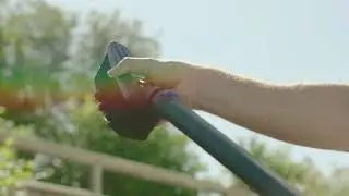 Nilfisk Short Fixed Brush Click&Clean Accessory (with Core 130-6 Home Pressure Washer)