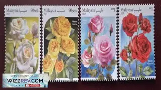 Malaysia 2025 Flowers of Malaysia Roses 4v set