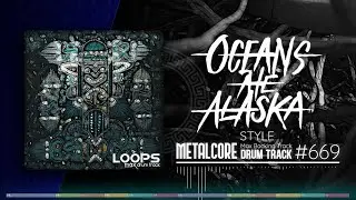 Metalcore Drum Track / Oceans Ate Alaska Style / 120 bpm