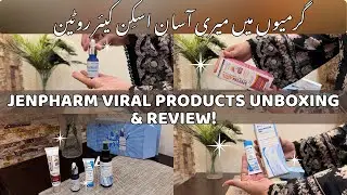My Favourite Skin Care Products Unboxing ✨ Jenpharm Products Honest Review 💕
