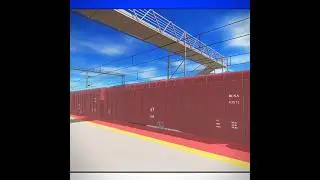 Indian Railway BCNA Train depart ICF Train Crossing3d gameplay