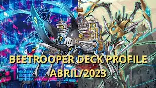 ESSAS TECH CARDS DEIXARAM BEETROOPER META! || Beetrooper Deck Profile - Abril/April 2023 + Combo!