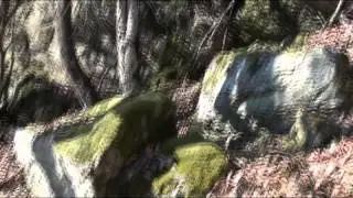 Ancient Celtic ruins on mountain Juhor in Serbia