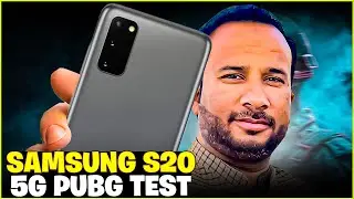 Samsung S20 5G: PUBG TEST⚡️ FPS Meter, Graphics Max Settings & Gyroscope Test!